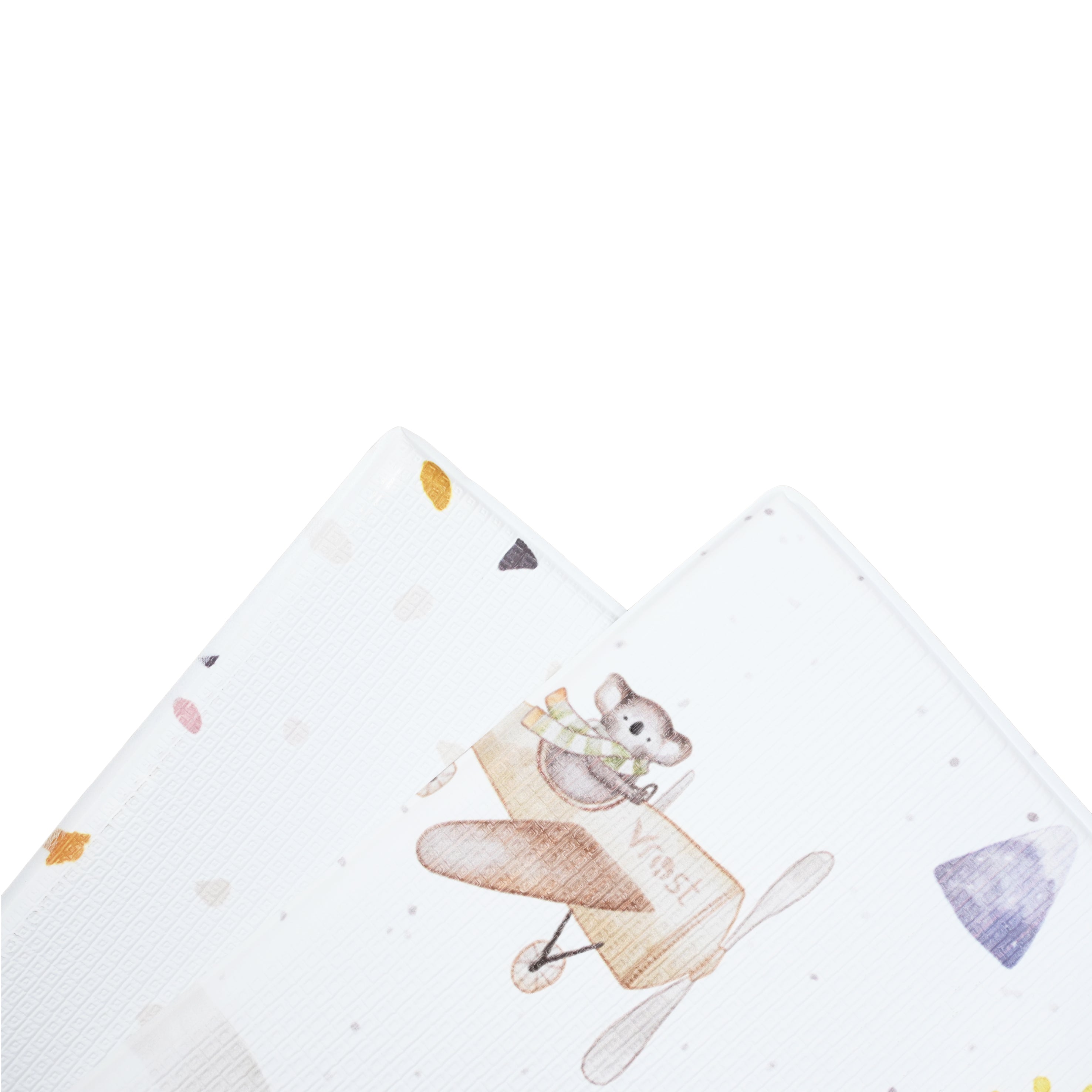 Evibell® Double-sided TPU Foam Play Mat 140x200 Terrazzo/Wanderlust