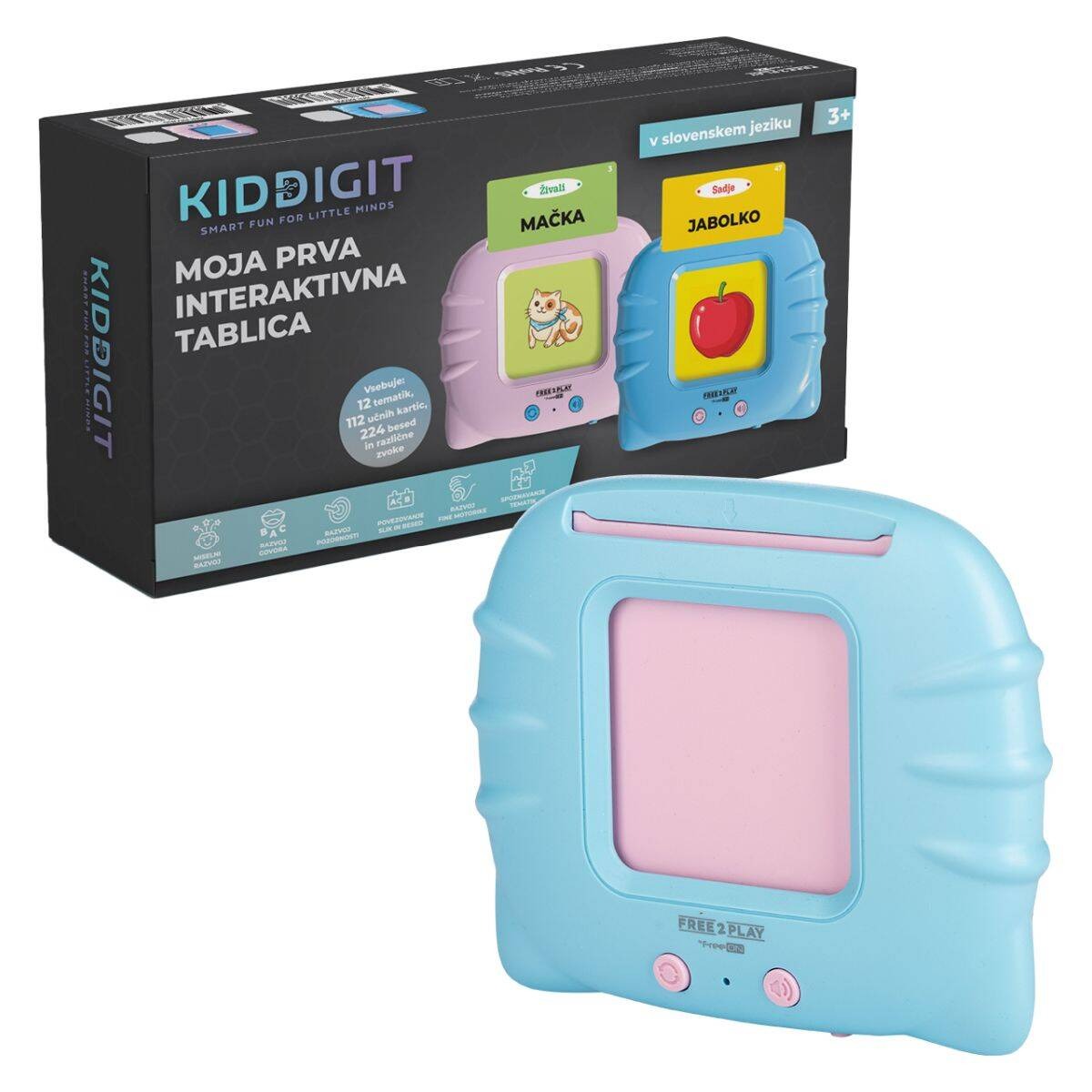 Free2Play® Moj prvi interaktivni tablet Blue – slika 2