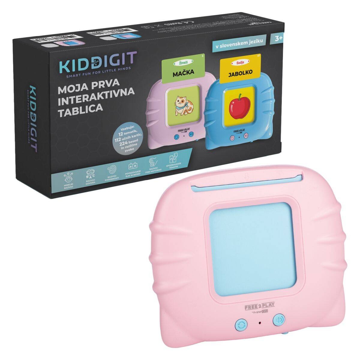 Free2Play® Moj prvi interaktivni tablet Pink – slika 2
