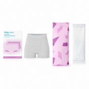 Fridamom®  Poporodni vložki s funkcijo hlajenja Instant Ice Maxi 2v1 + spodnje perilo za enkratno uporabo po porodu Boy Short (8 kosov)