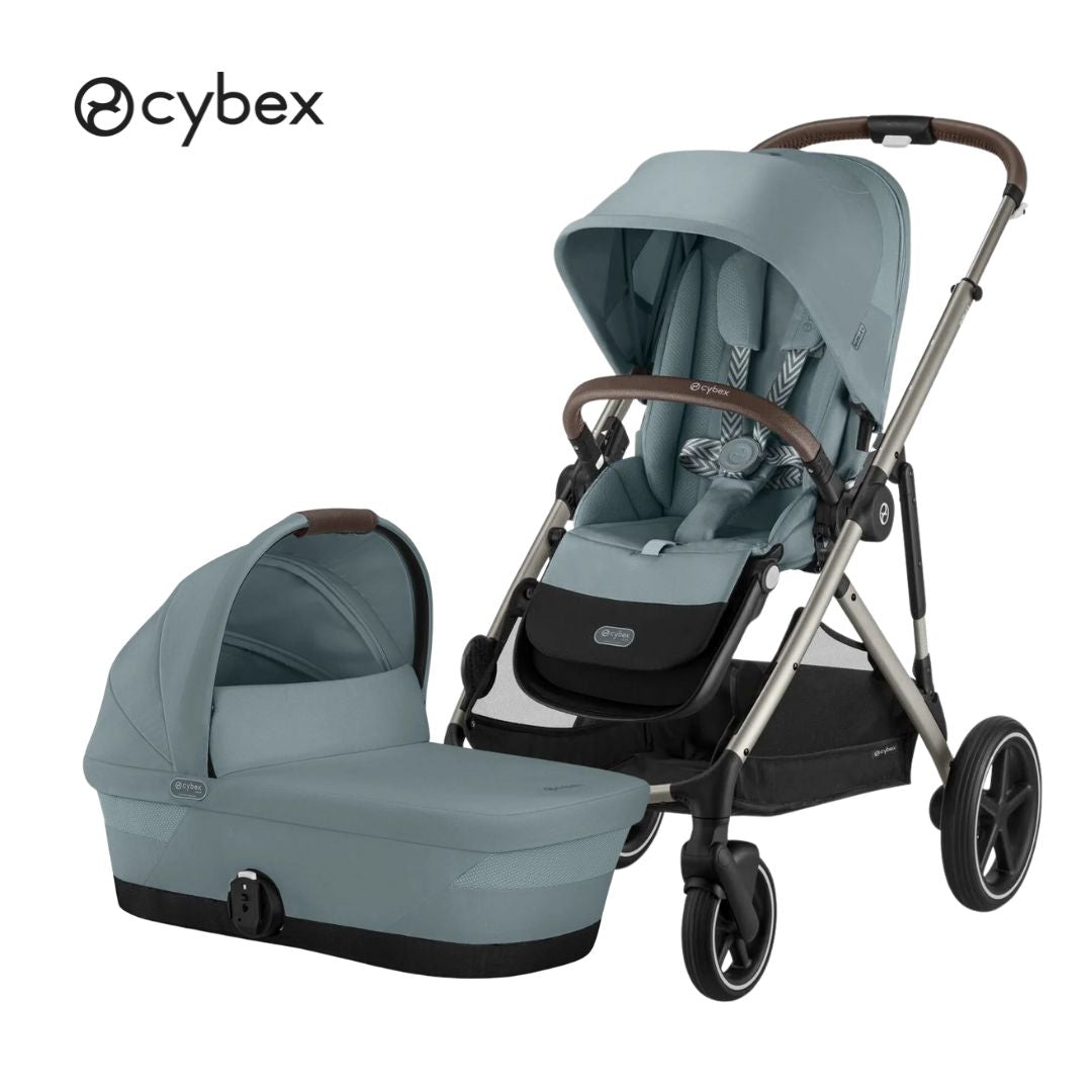 Cybex® Otroški voziček s košaro 2v1 Gazelle™ S Stormy Blue Cybex