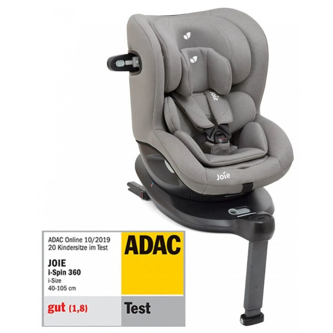 Joie® Otroški avtosedež i-Spin 360™ i-Size (40-105 cm) Grey Flannel Joie