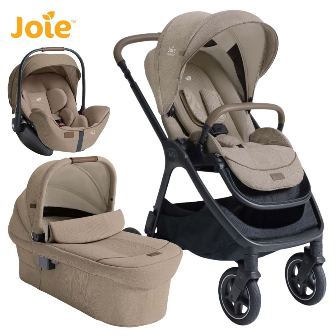 Joie® Otroški voziček 3v1 Finiti™ + i-Level™ Pro Signature SandStone Joie