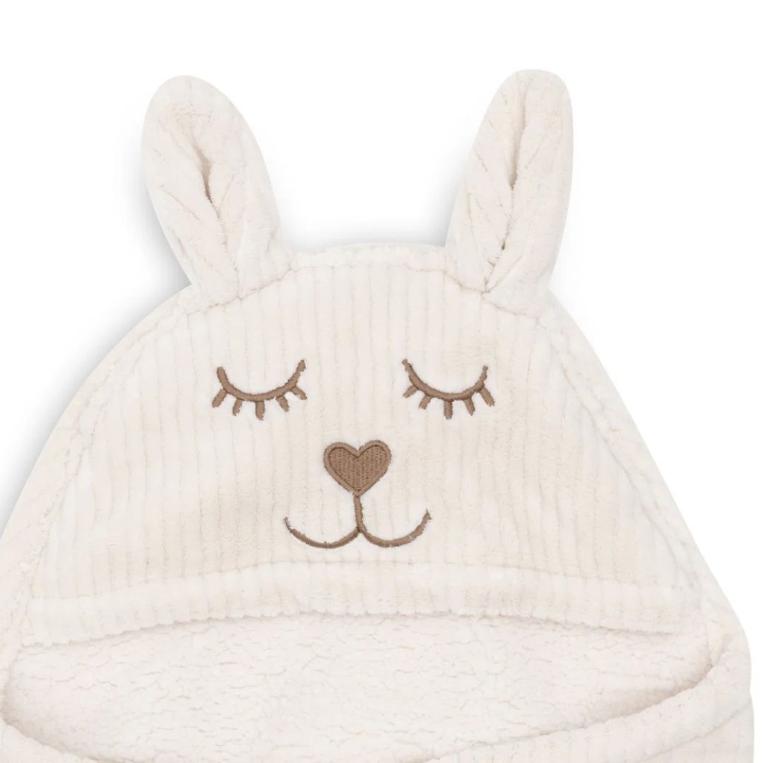 Jollein® Odeja za avtosedež Cloudy Rib Oatmeal 105x100 Jollein