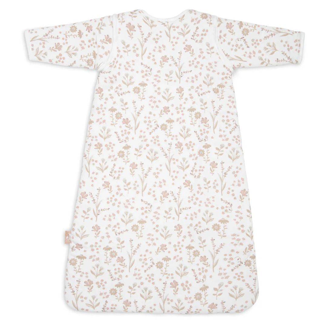 Jollein® Otroška spalna vreča s snemljivimi rokavi 110cm Bloomy TOG 3.5 Jollein