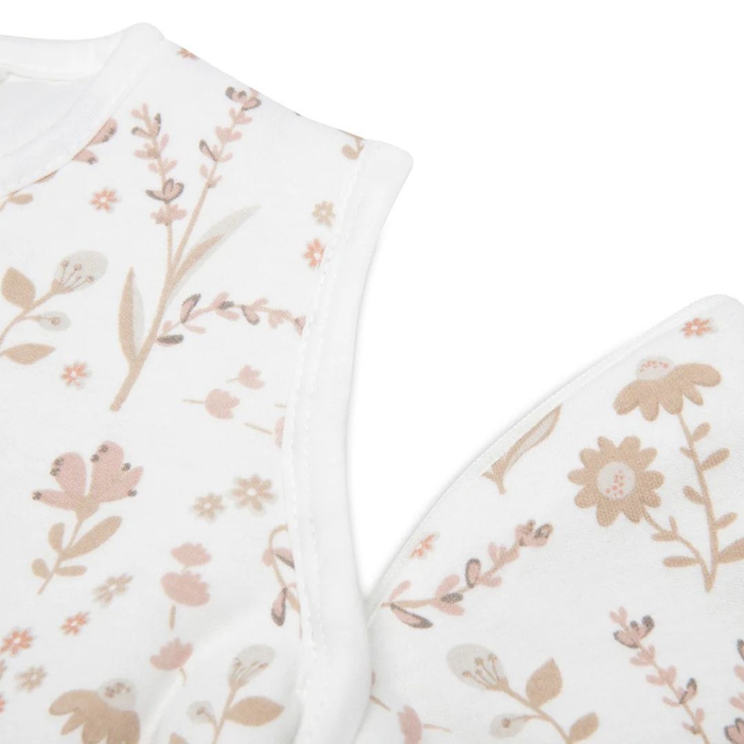 Jollein® Otroška spalna vreča s snemljivimi rokavi 110cm Bloomy TOG 3.5 Jollein