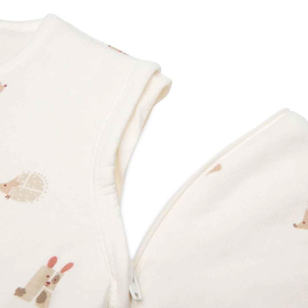 Jollein® Otroška spalna vreča s snemljivimi rokavi 90cm Animal Friends TOG 3.5 Jollein