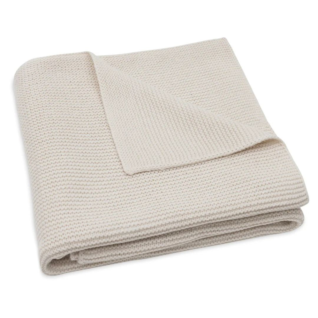 Jollein® Bombažna odejica Basic Knit Oatmeal 100x150 Jollein