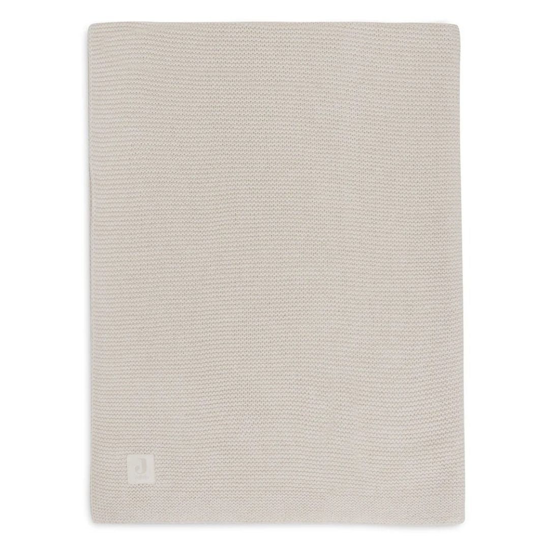 Jollein® Bombažna odejica Basic Knit Oatmeal 100x150 Jollein