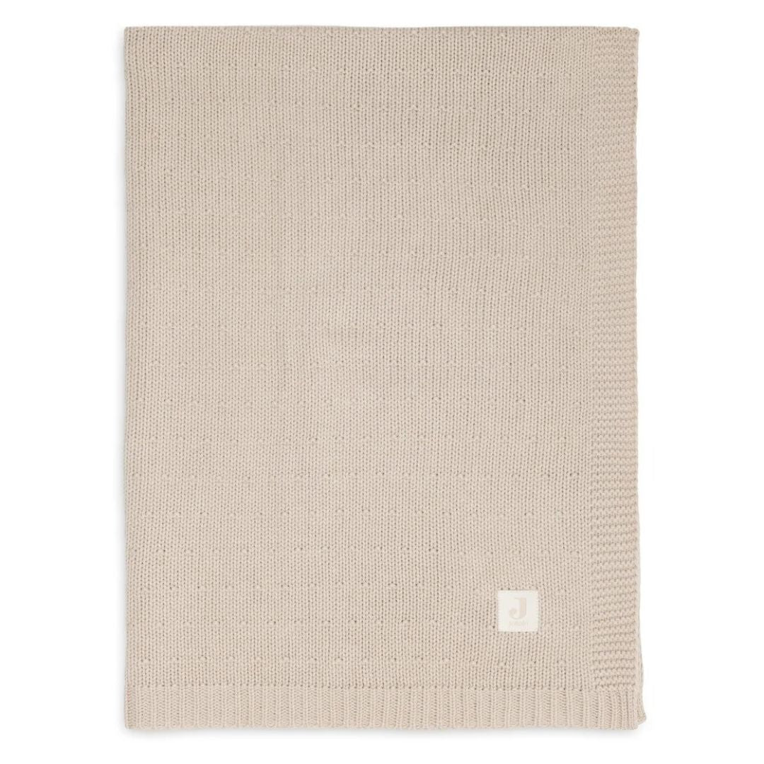 Jollein® Pamučna dekica Sprinkle Knit Sand 100x150