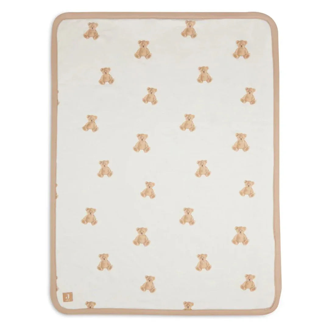 Jollein® Bombažna odejica Teddy Bear 100x150 Jollein