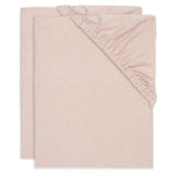 Jollein® Cotton Fitted Sheet Set (2 pcs) 60x120 Wild Rose