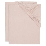 Jollein® Bombažna rjuha 2 kosa 120x60 Wild Rose Jollein