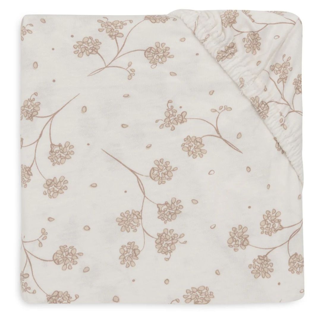 Jollein® Bombažna rjuha 70/75x140/150cm Leafy Dreams Jollein