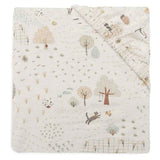Jollein® Bombažna rjuha 70/75x140/150cm Tiny Park