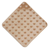 Jollein® Ručnik s kapuljačom Jacquard Teddy Bear 75x75