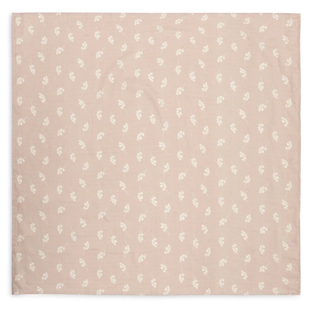 Jollein® Komplet 2 povijalnih pleničk 115x115 Twig Wild Rose