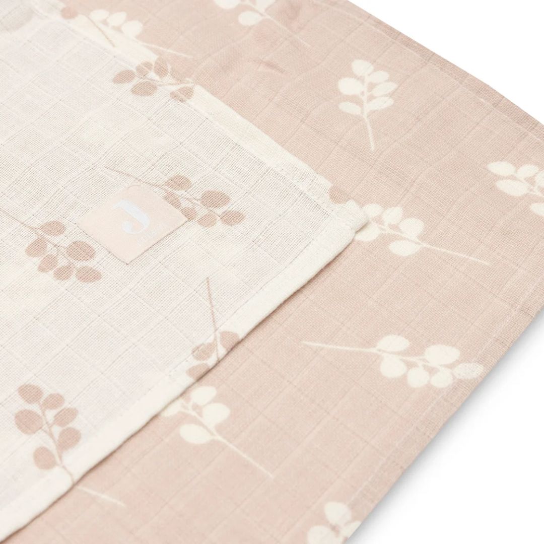 Jollein® Komplet 2 povijalnih pleničk 115x115 Twig Wild Rose
