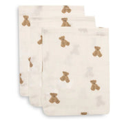 Jollein® Set od 3 krpice za pranje Mini Teddy Bear 20x15