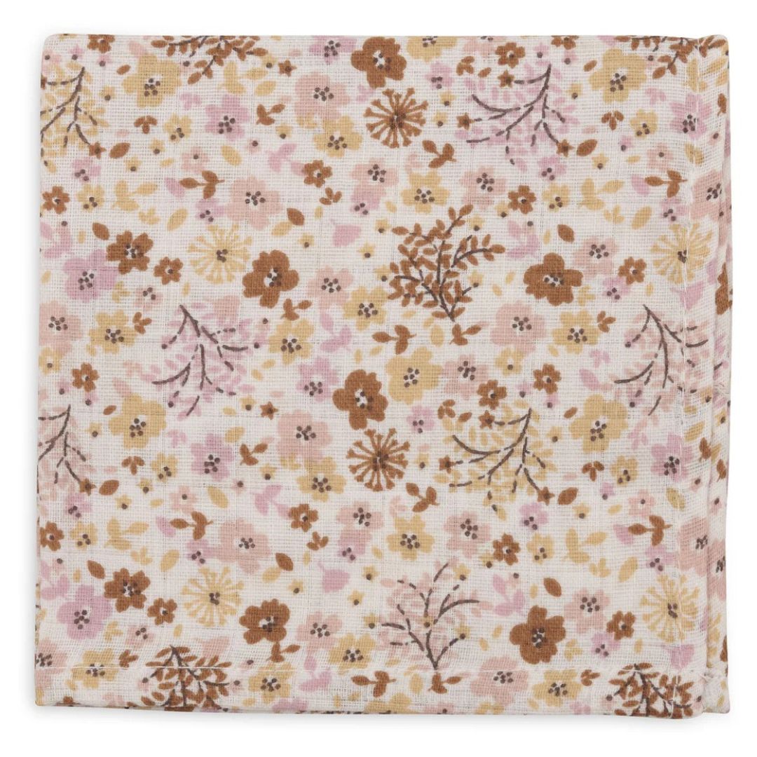 Jollein® Komplet 3 tetra pleničk Flower Fairies 31x31 cm Jollein