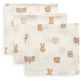 Jollein® Set di 3 pannolini di tetra Jollies 31x31