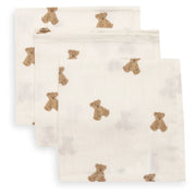 Jollein® Set od 3 tetra pelene Mini Teddy Bear 31x31