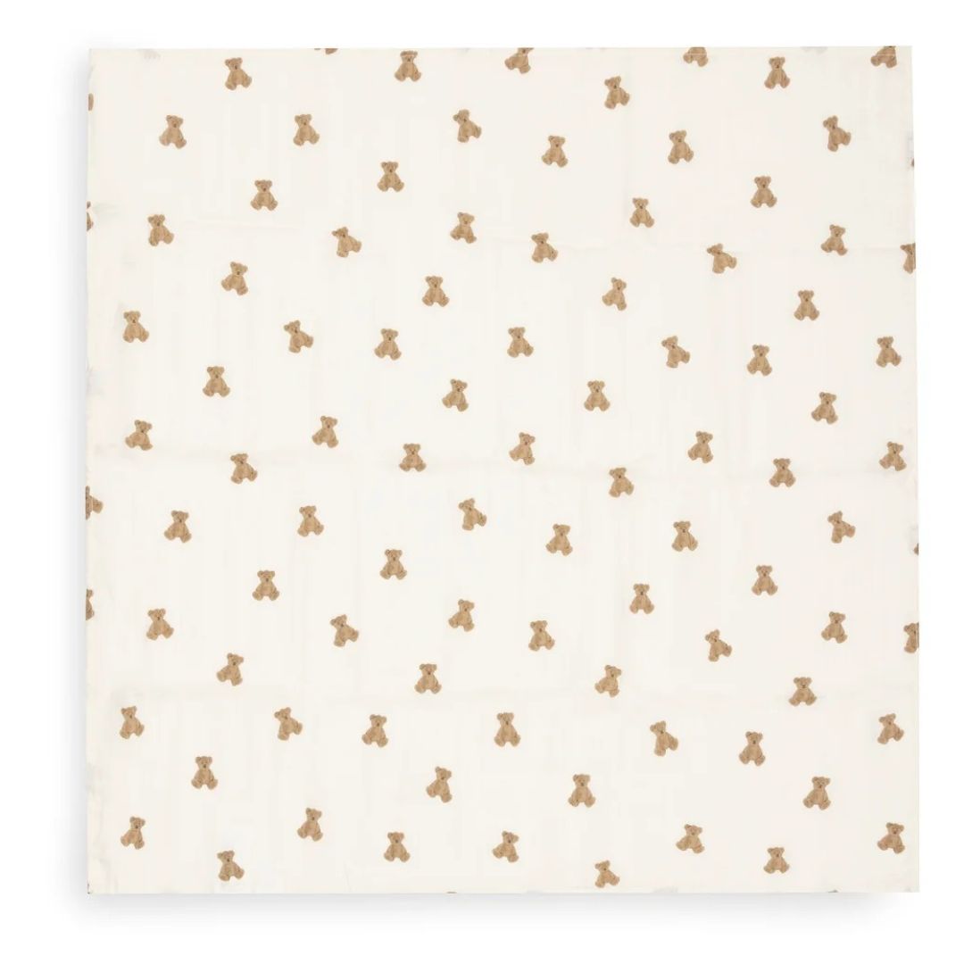 Jollein® Set od 3 tetra pelene Mini Teddy Bear 70x70