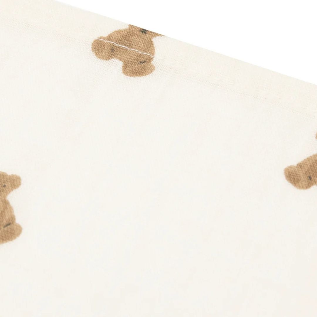 Jollein® Set od 3 tetra pelene Mini Teddy Bear 70x70