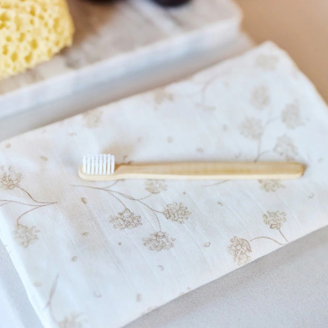 Jollein® Komplet dveh tetra pleničk Leafy Dreams 115x115cm Jollein