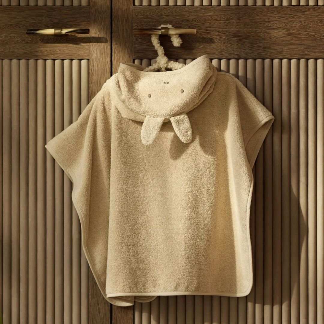 Jollein® Kopalni pončo Terry Miffy Warm Sand Jollein
