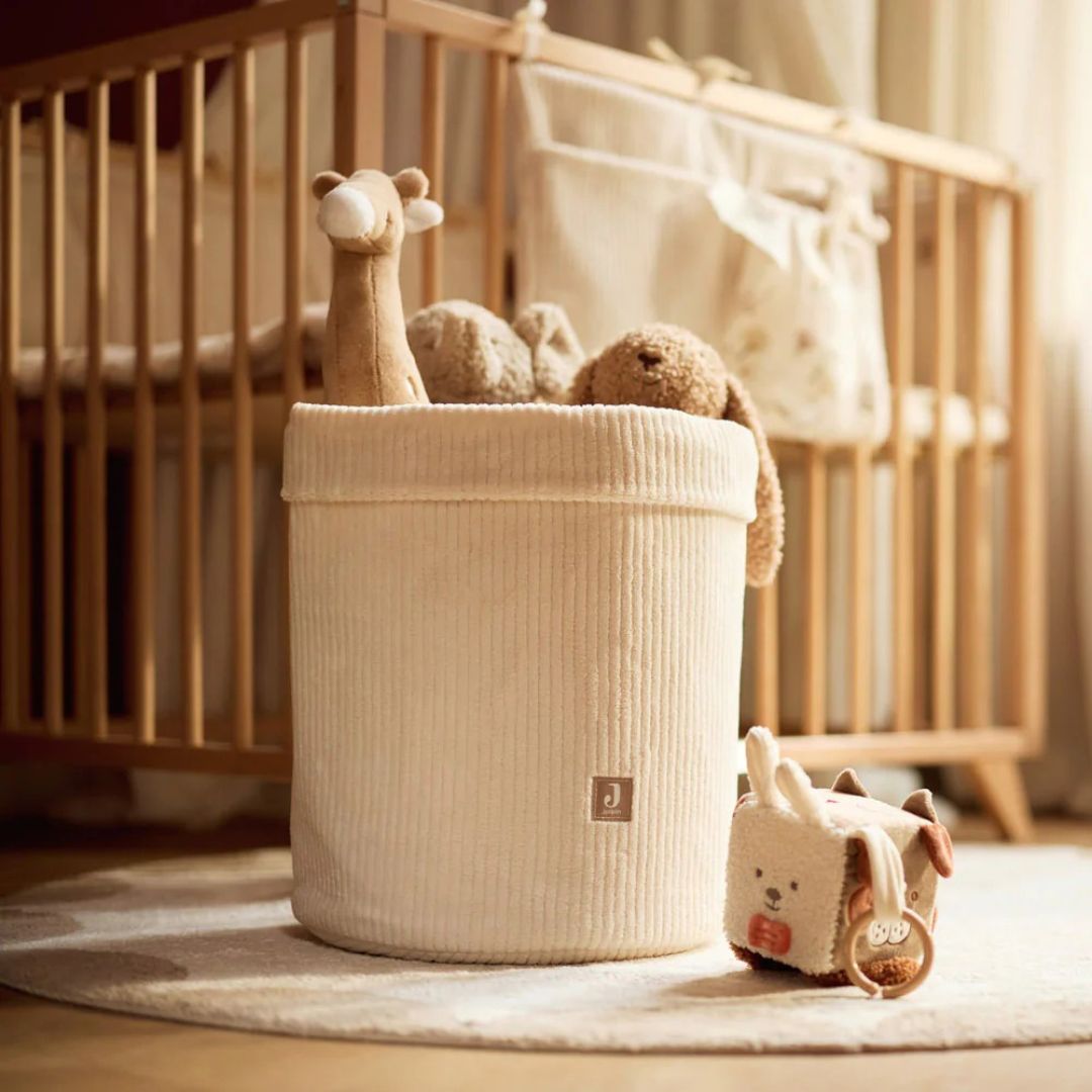 Jollein® Koš za shranjevanje Cloudy Rib Oatmeal Jollein