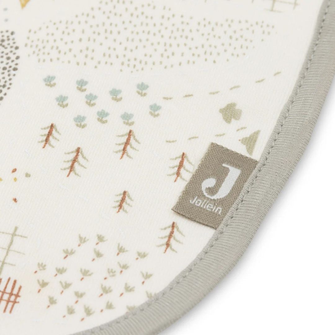 Jollein® Nepremočljivi slinček Tiny Park 5 kos Jollein