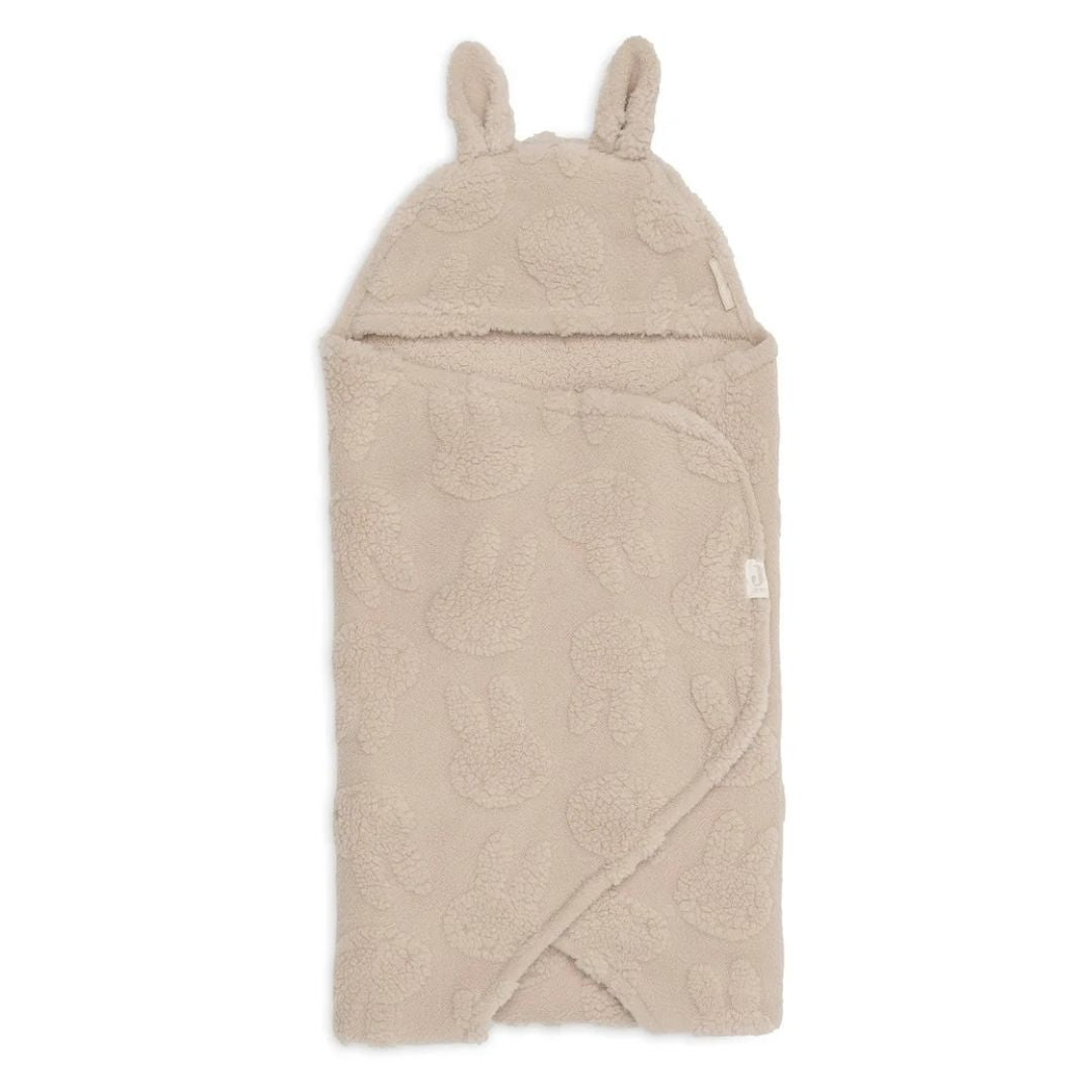 Jollein® Odeja za avtosedež Miffy Jacquard Teddy Sand 105x100 – slika 2