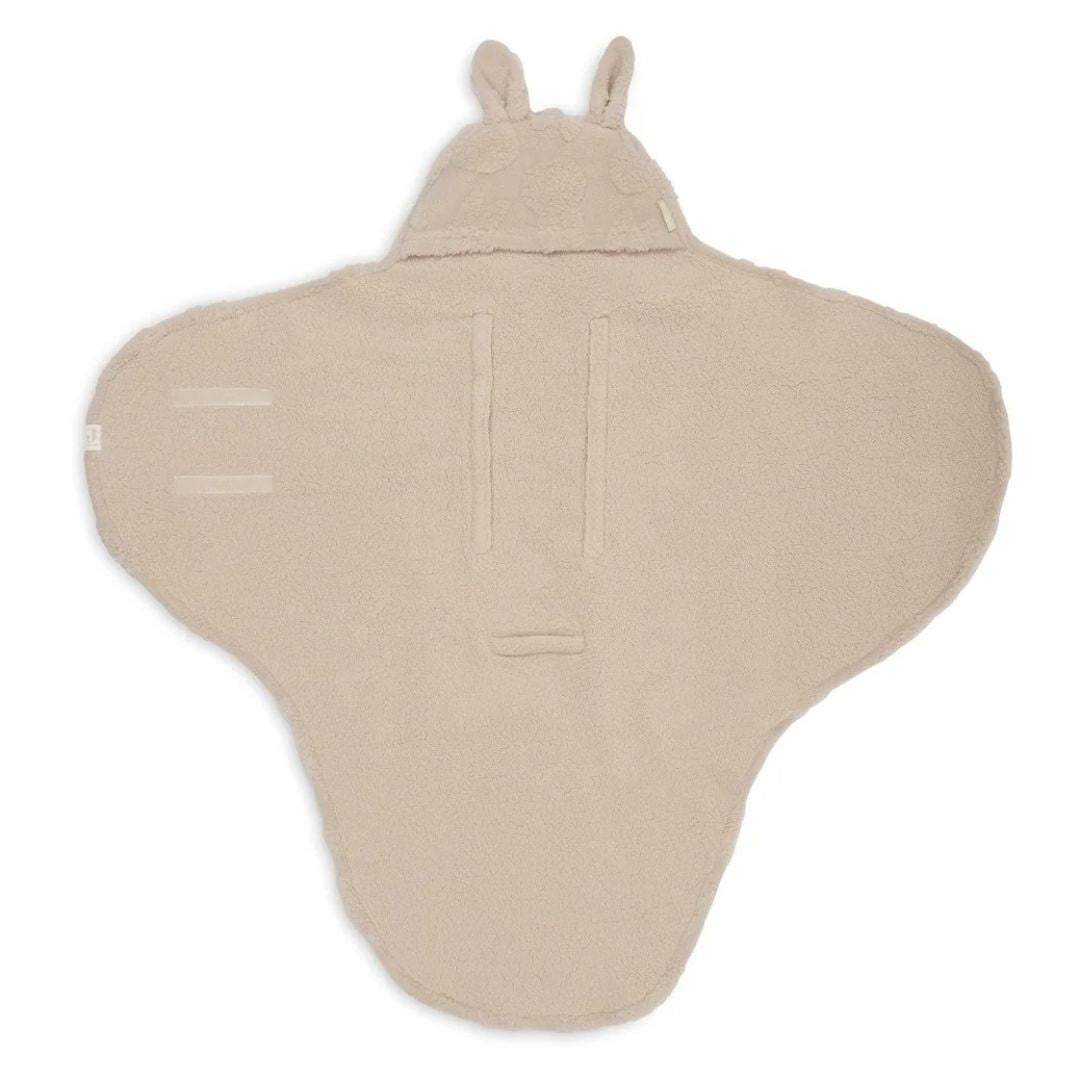Jollein® Odeja za avtosedež Miffy Jacquard Teddy Sand 105x100 – slika 4