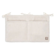 Jollein® Organizator za posteljico Cloudy Rib Oatmeal Jollein