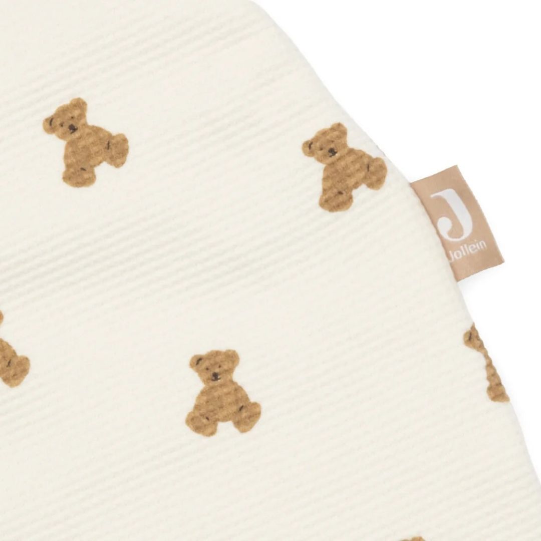 Jollein® Otroška spalna vreča s snemljivimi rokavi 60cm Mini Teddy Bear Little Waffle – slika 6