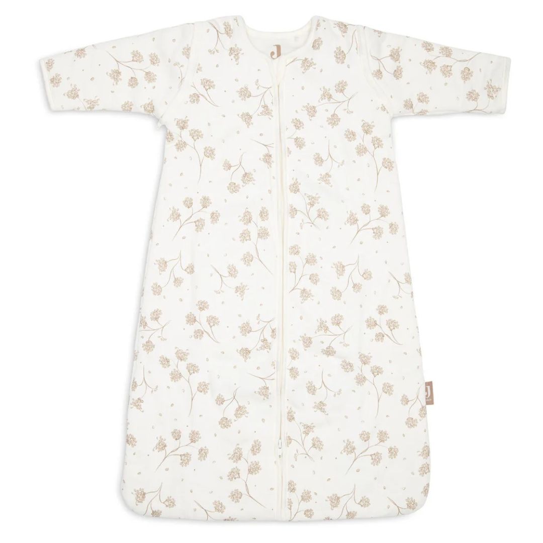 Jollein® Otroška spalna vreča s snemljivimi rokavi 90cm Leafy Dreams TOG 3.5 Jollein