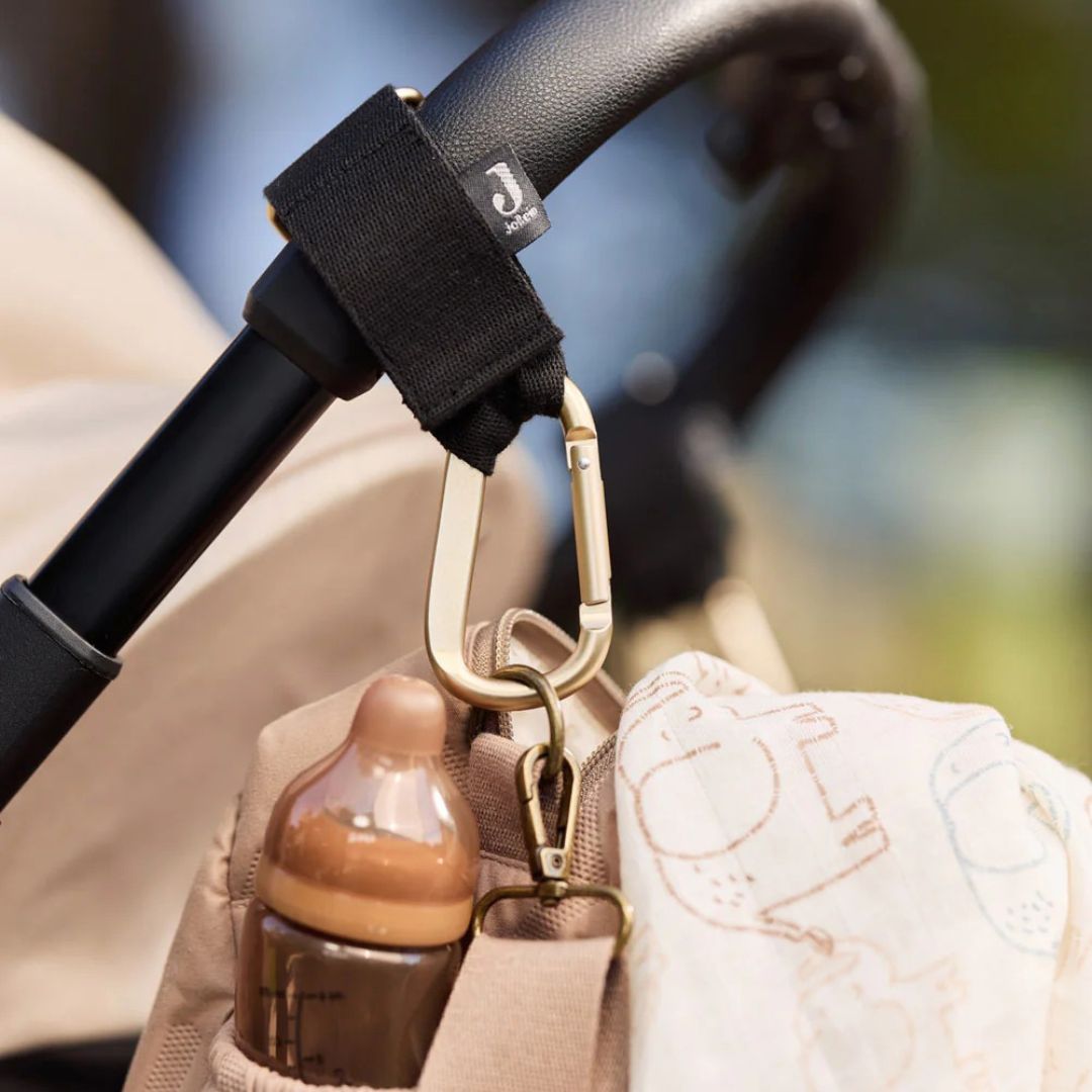 Jollein® Pasovi za previjalno torbo za voziček Black Jollein