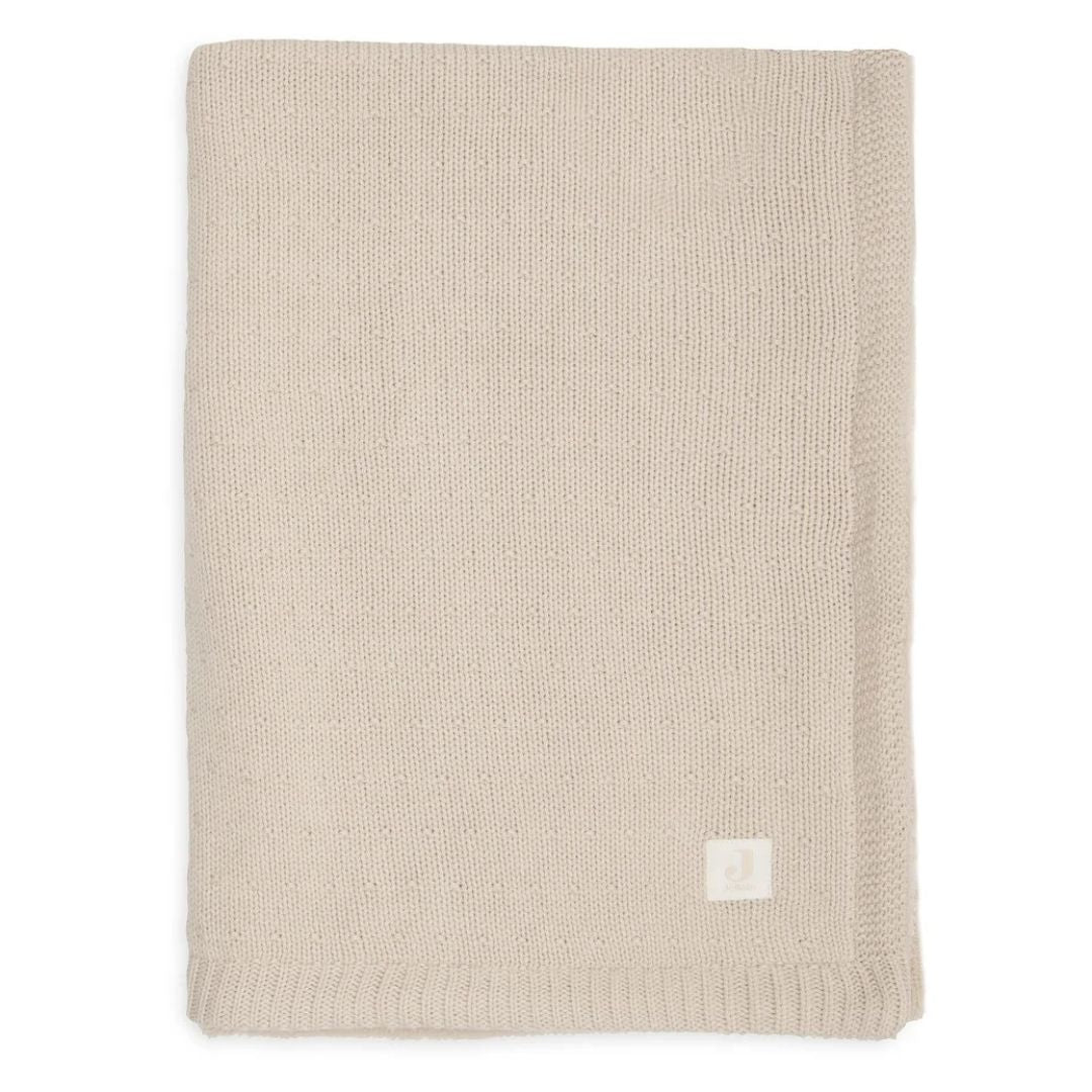 Jollein® Pletena dekica Sprinkle Knit Sand/Fluffy 100x150