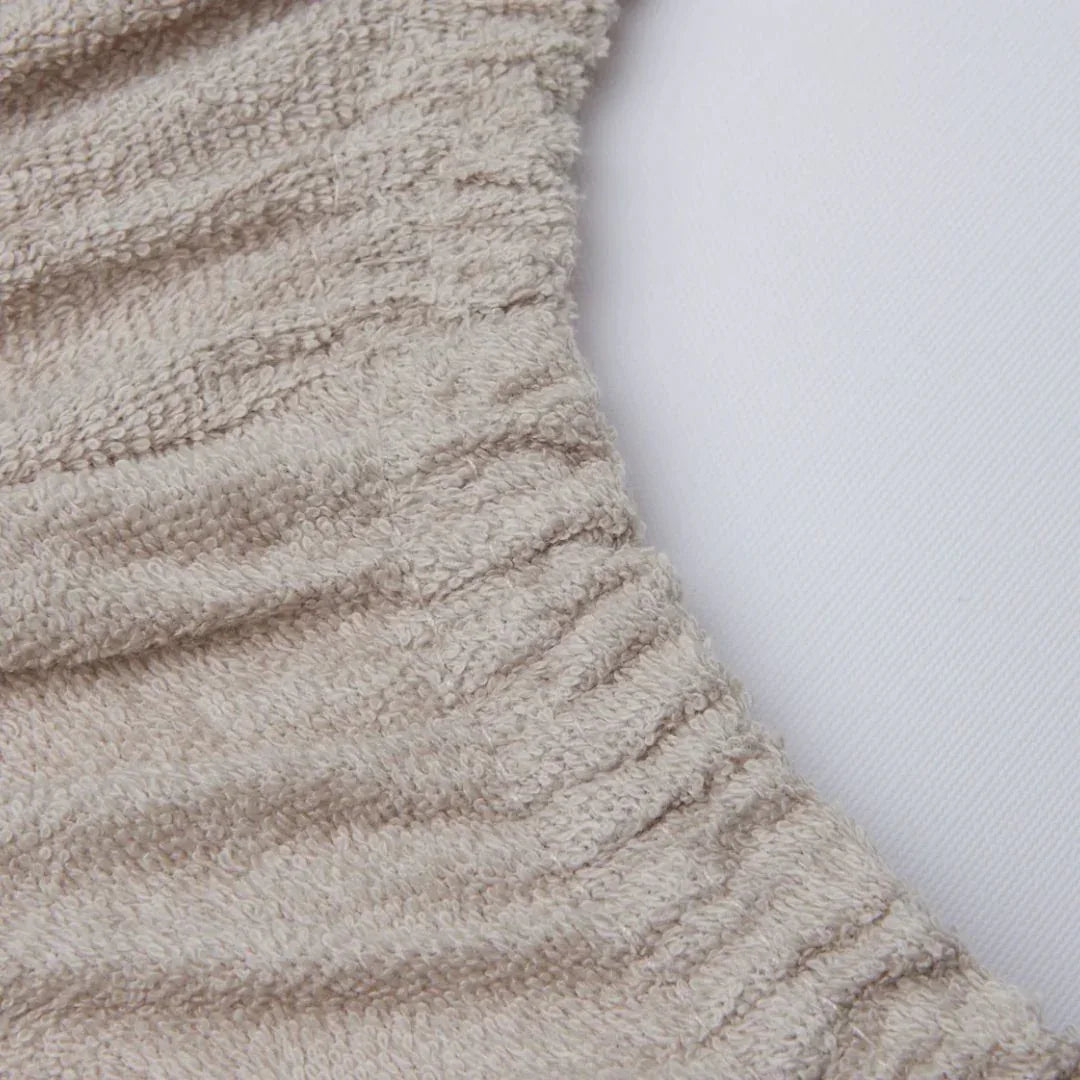 Jollein® Prevleka za previjalno podlogo 2 kosa Terry Ivory/Nougat Jollein