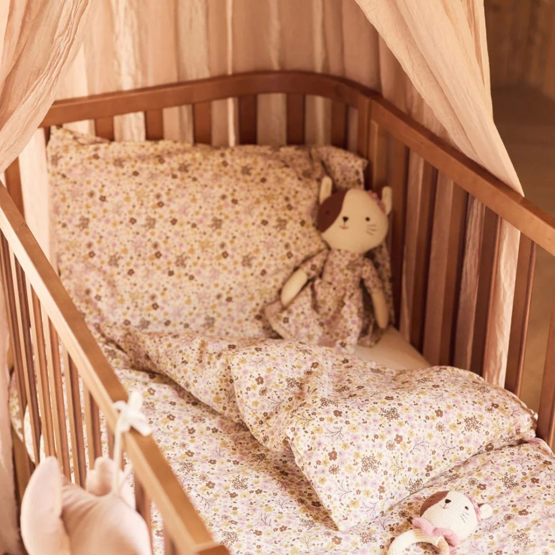 Jollein® Rjuha za posteljico 40/50x80/90 Flower Fairies Jollein