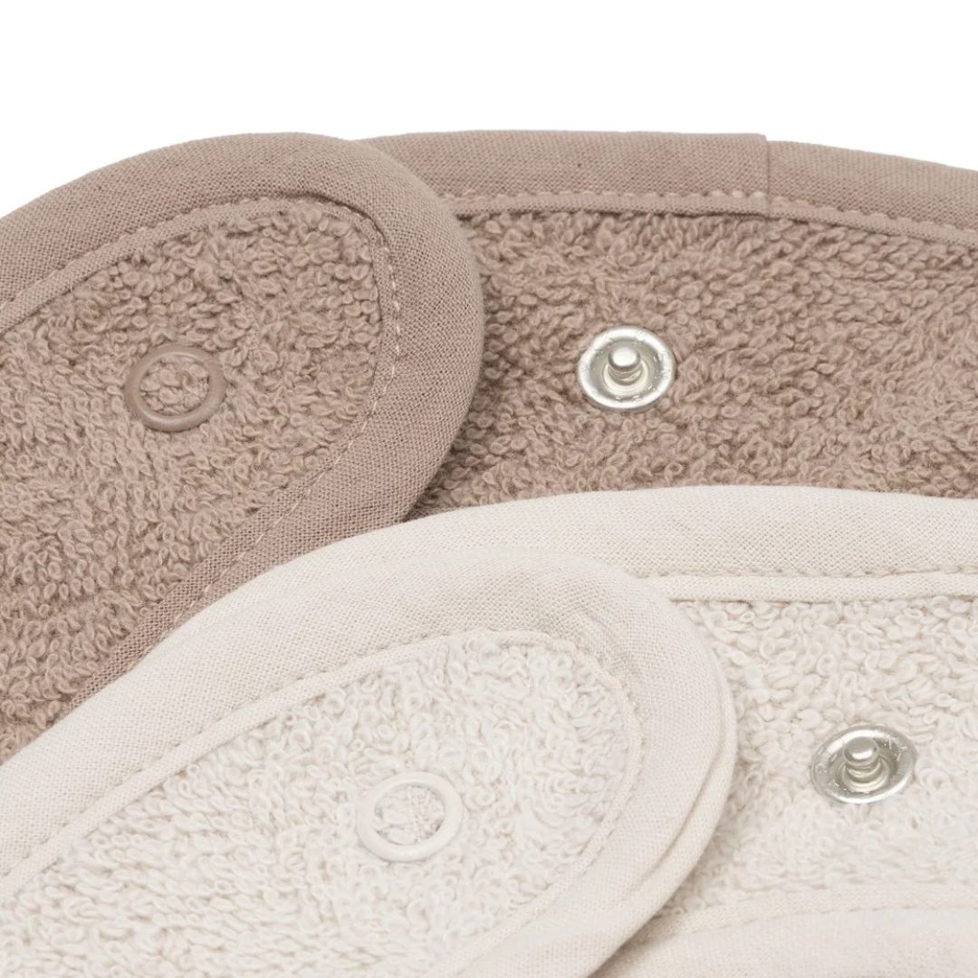 Jollein® Slinček Terry Silk Rose/Sand 2 kosa – slika 4