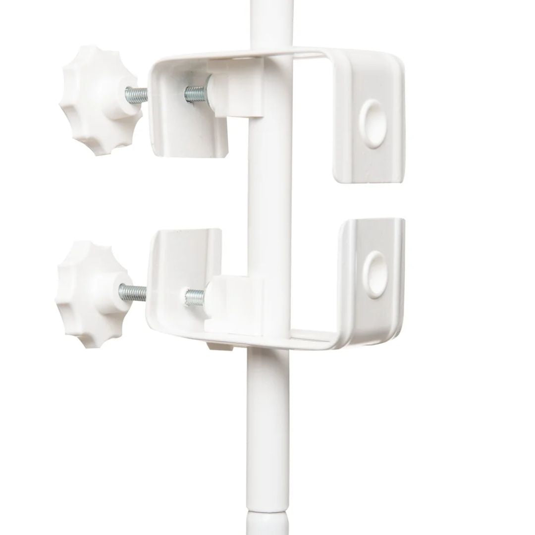 Jollein® Stojalo za posteljni baldahin s pritrdilno sponko White