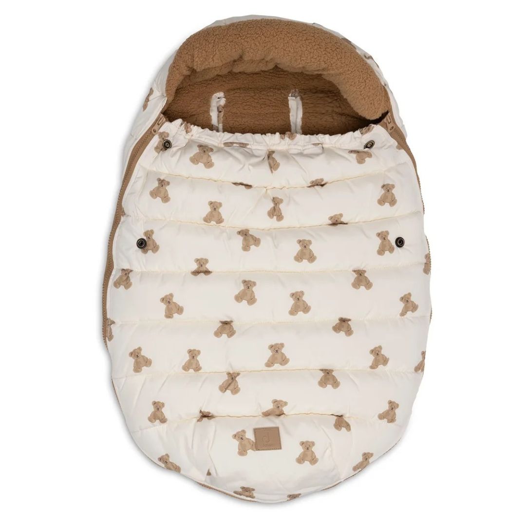 Jollein® Zimska vreča 0+ 3/5 točkovna Mini Teddy Bear Puffed