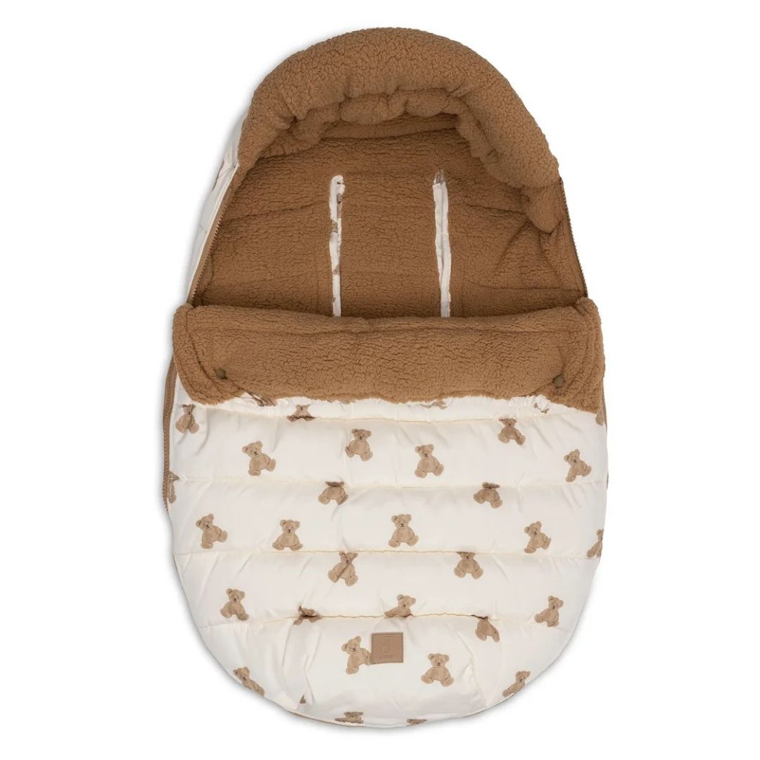 Jollein® Zimska vreča 0+ 3/5 točkovna Mini Teddy Bear Puffed – slika 2