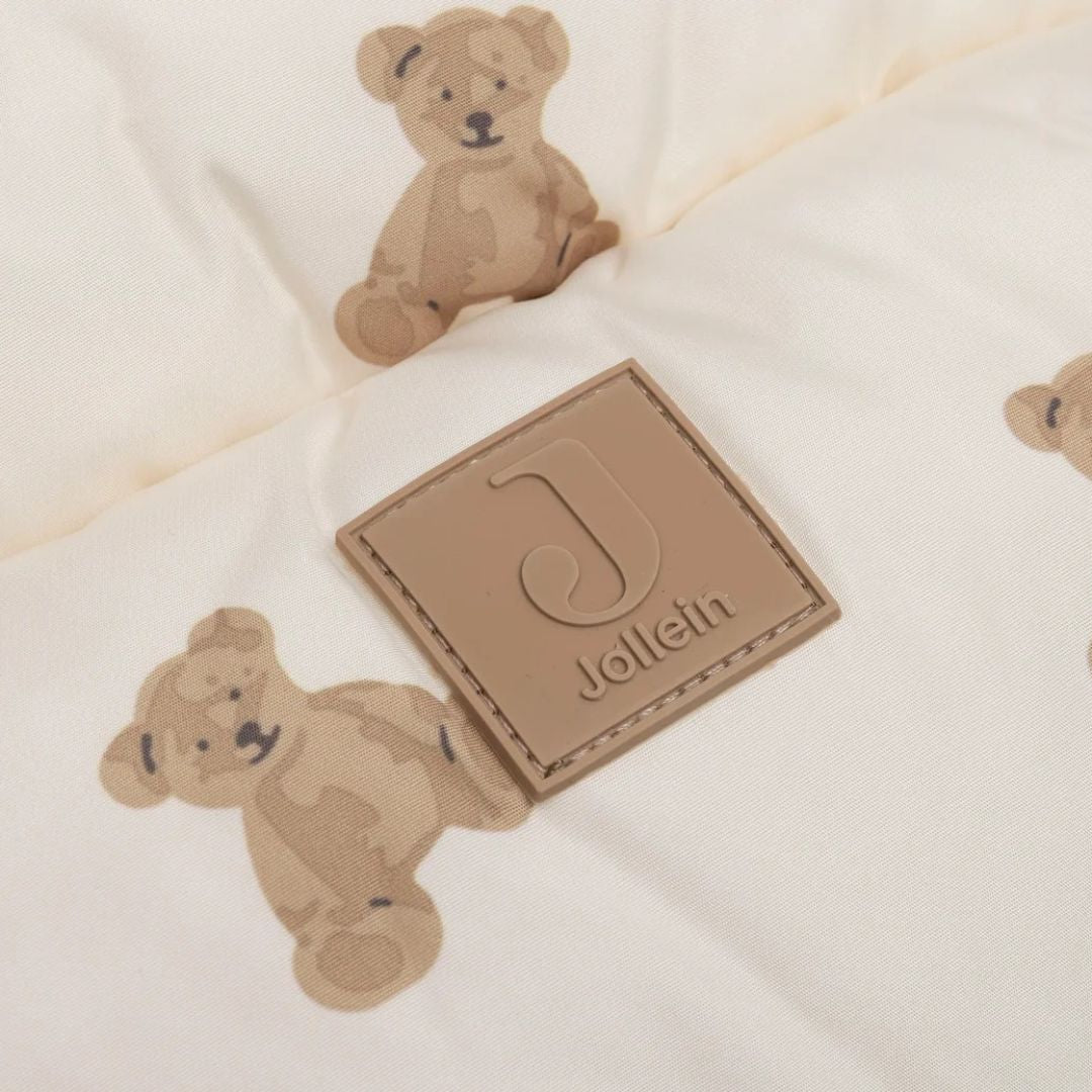 Jollein® Zimska vreča 0+ 3/5 točkovna Mini Teddy Bear Puffed – slika 4