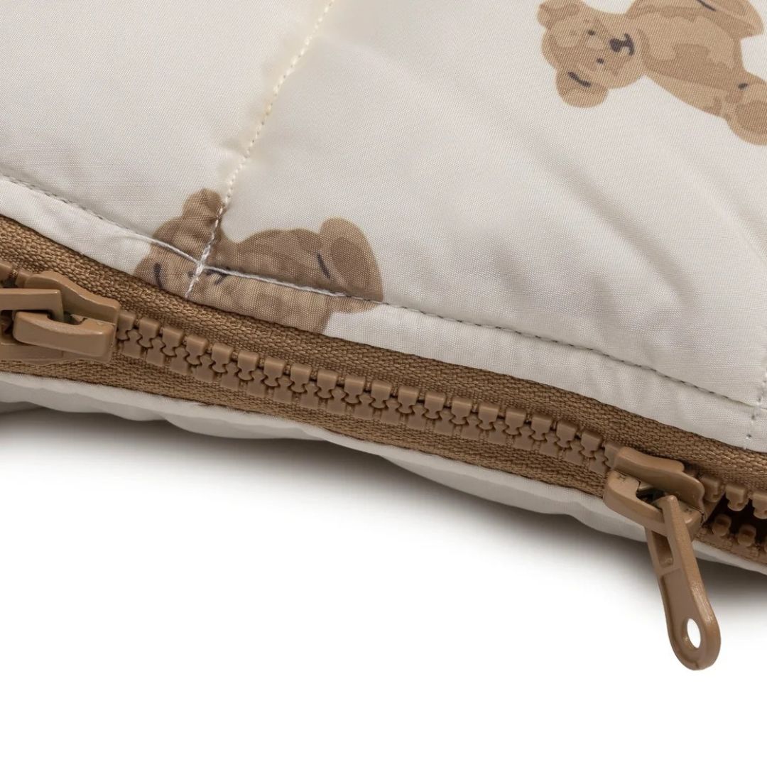 Jollein® Zimska vreča 0+ 3/5 točkovna Mini Teddy Bear Puffed – slika 5