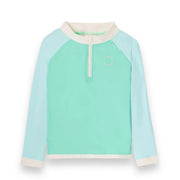 KiETLA® Otroška kopalna majica z dolgimi rokavi Green/Blue 10-12 L Ki ET LA