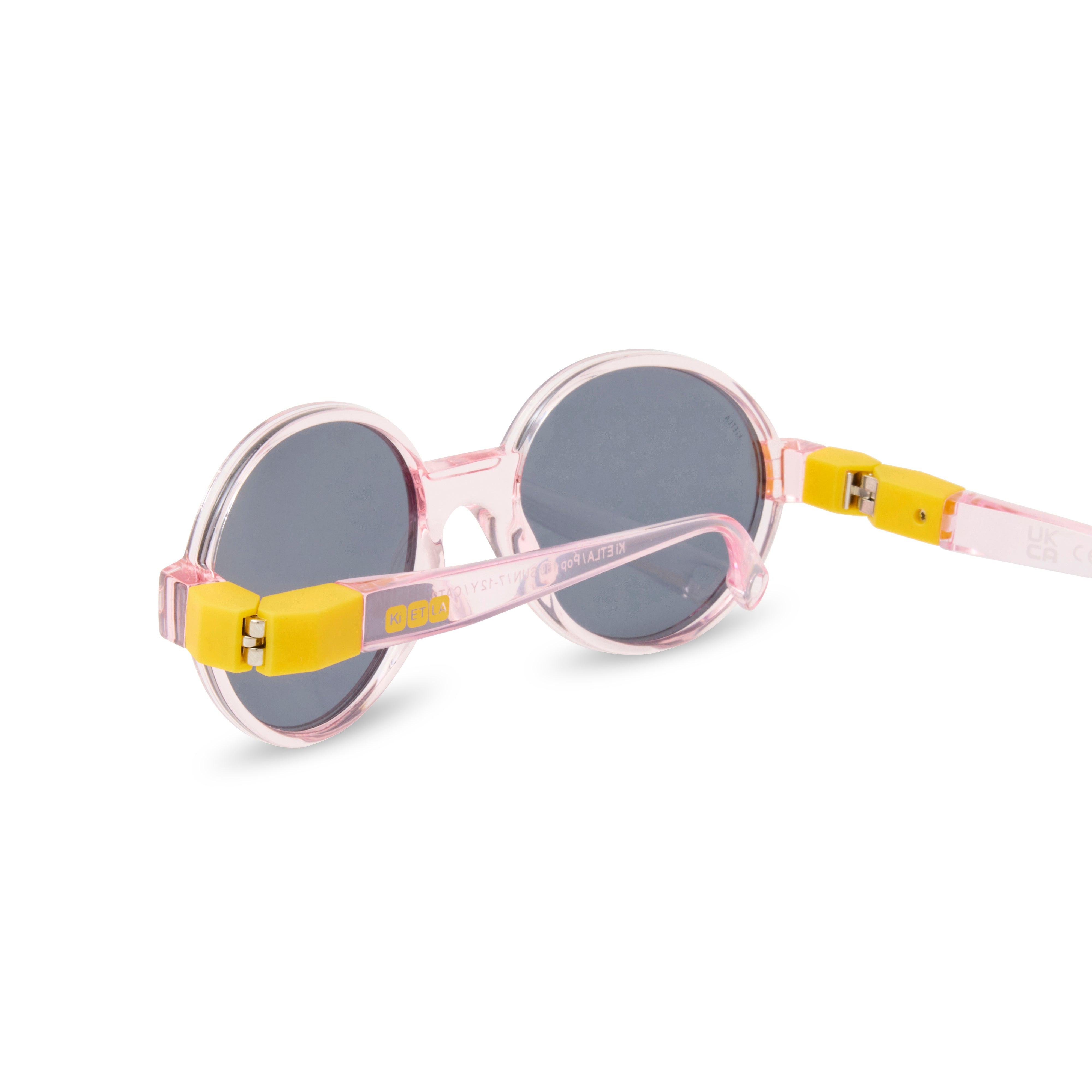 KiETLA® Otroška sončna očala POP Nude/Yellow Ki ET LA