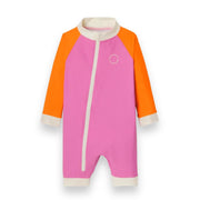 KiETLA® Otroške daljše enodelne kopalke Pink/Red Ki ET LA